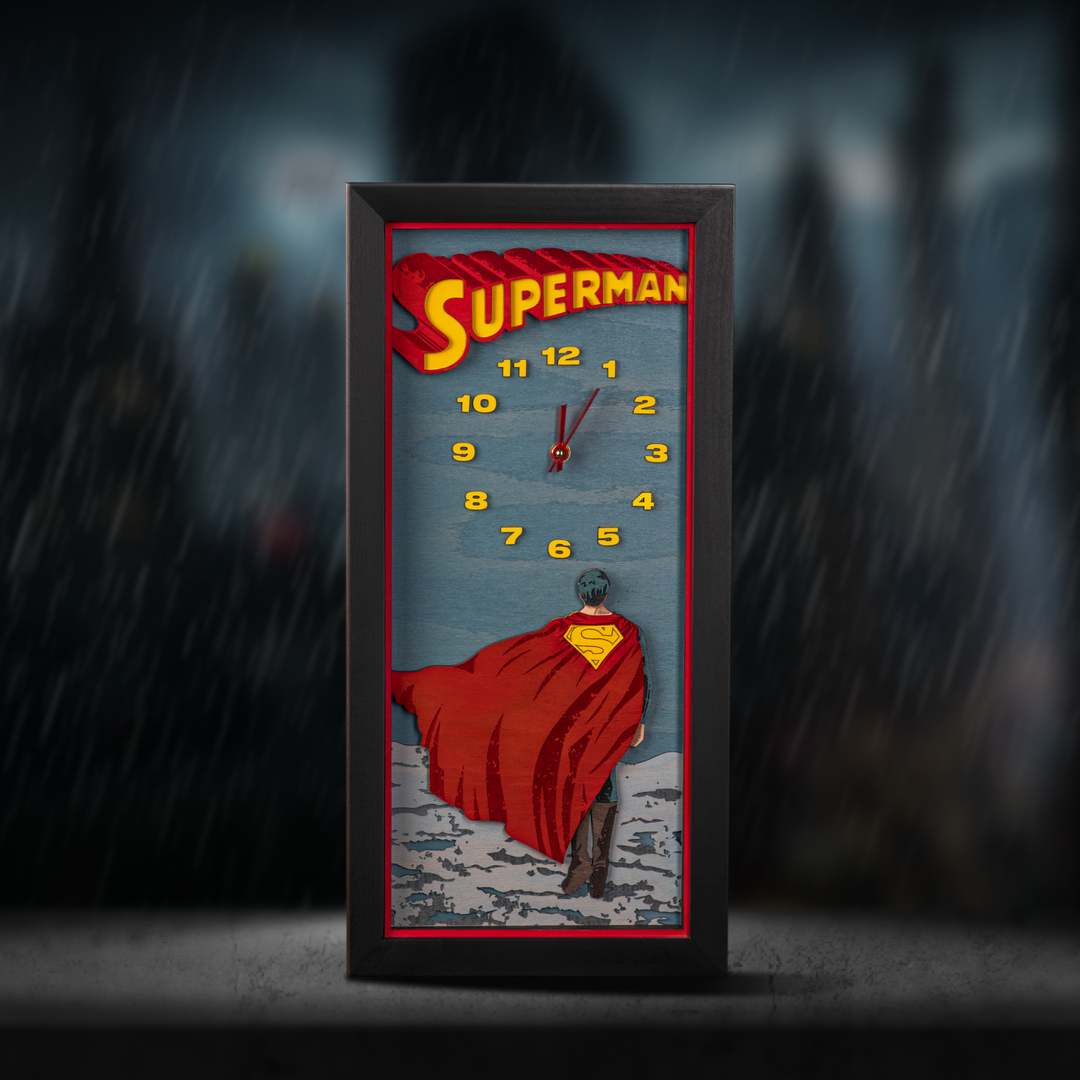 СУПЕРМЕН™ 3D ГОДИННИК - DC