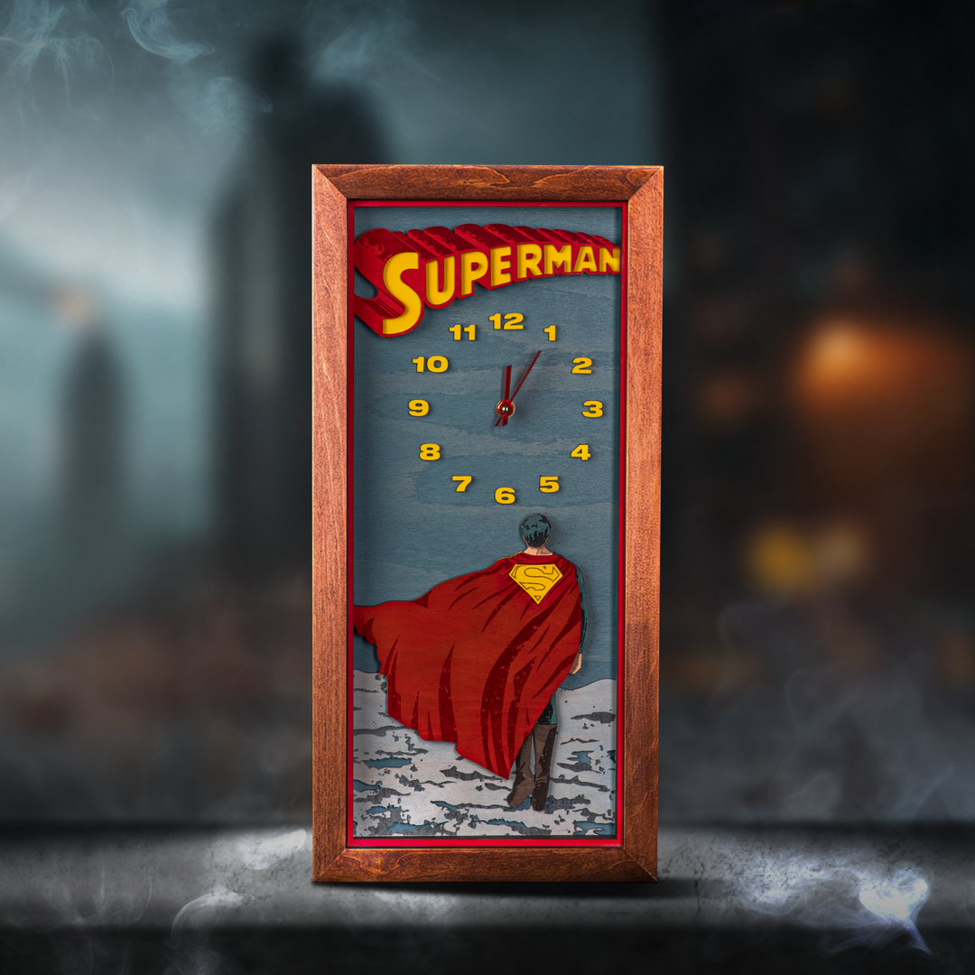 СУПЕРМЕН™ 3D ГОДИННИК - DC