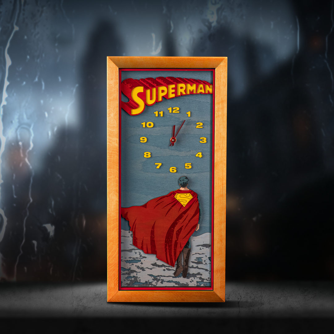 СУПЕРМЕН™ 3D ГОДИННИК - DC
