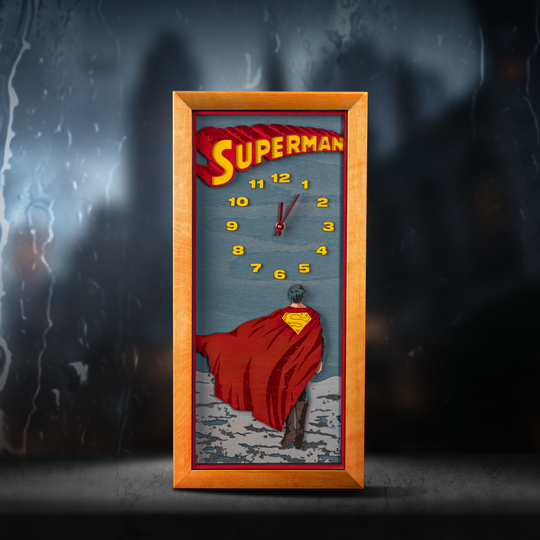 СУПЕРМЕН™ 3D ГОДИННИК - DC