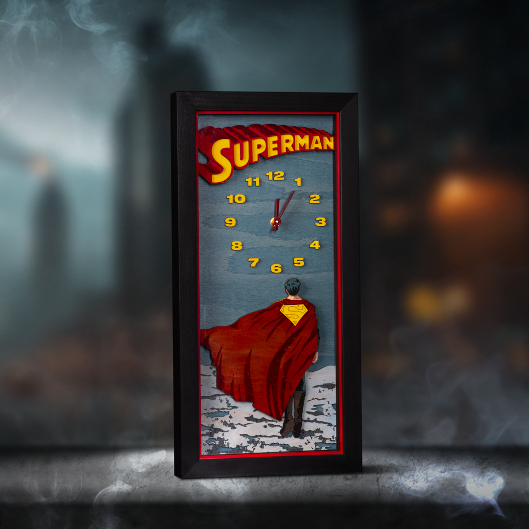 СУПЕРМЕН™ 3D ГОДИННИК - DC