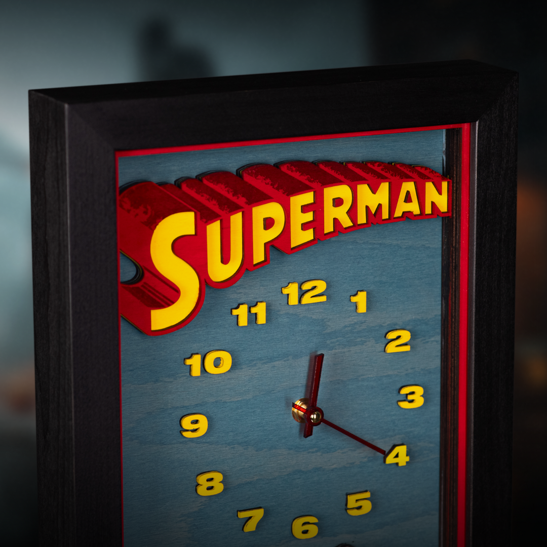 СУПЕРМЕН™ 3D ГОДИННИК - DC