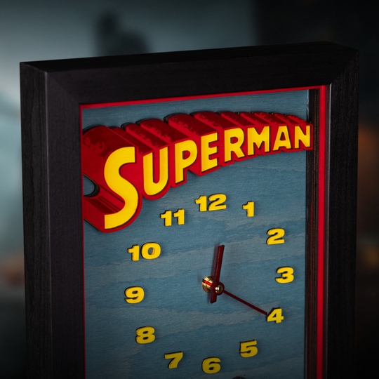 СУПЕРМЕН™ 3D ГОДИННИК - DC