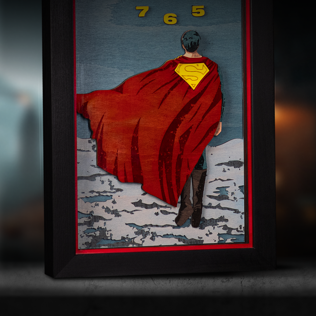 СУПЕРМЕН™ 3D ГОДИННИК - DC