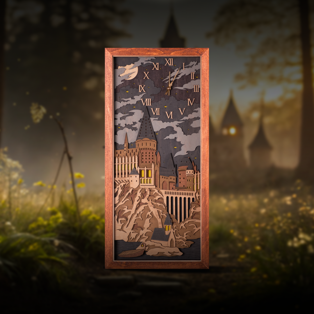 ГОҐВОРТС™ 3D ГОДИННИК - ГАРРІ ПОТТЕР