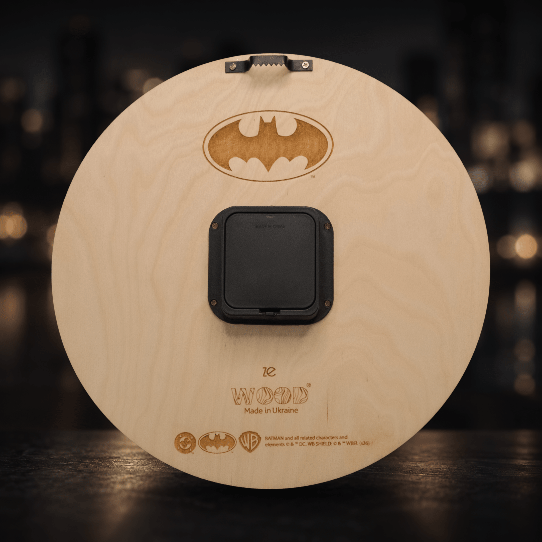 BATMAN™ DARK KNIGHT 3D WALL CLOCK - ZeWood