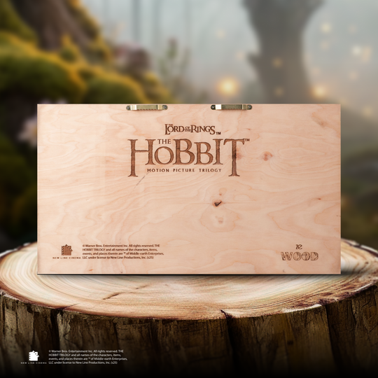 Personalizable Tolkien map made from natural materials