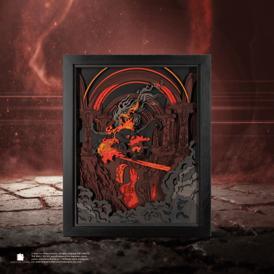 THE BALROG 3D WALL POSTER - ZeWood