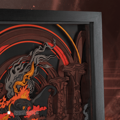 THE BALROG 3D WALL POSTER - ZeWood
