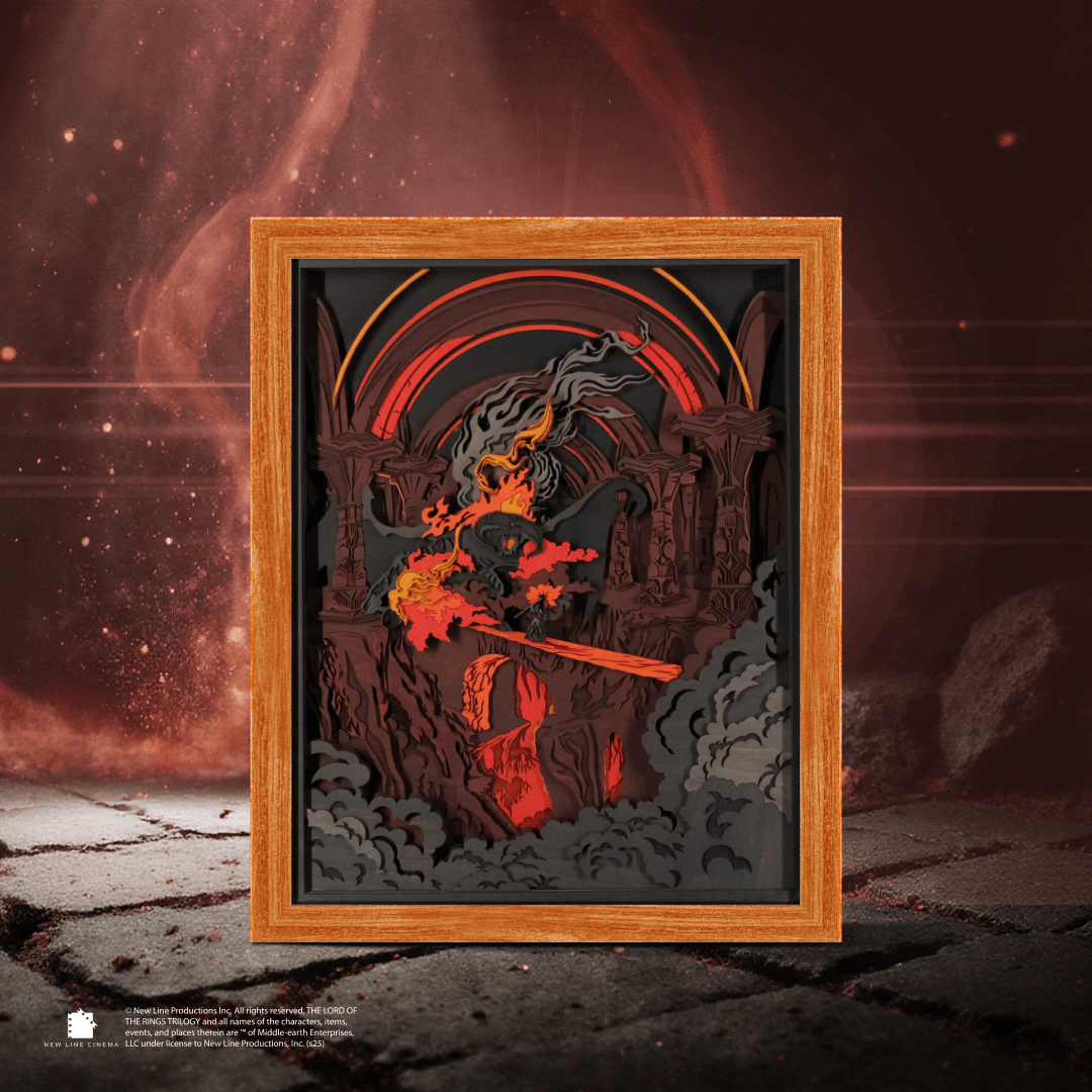 THE BALROG 3D WALL POSTER - ZeWood