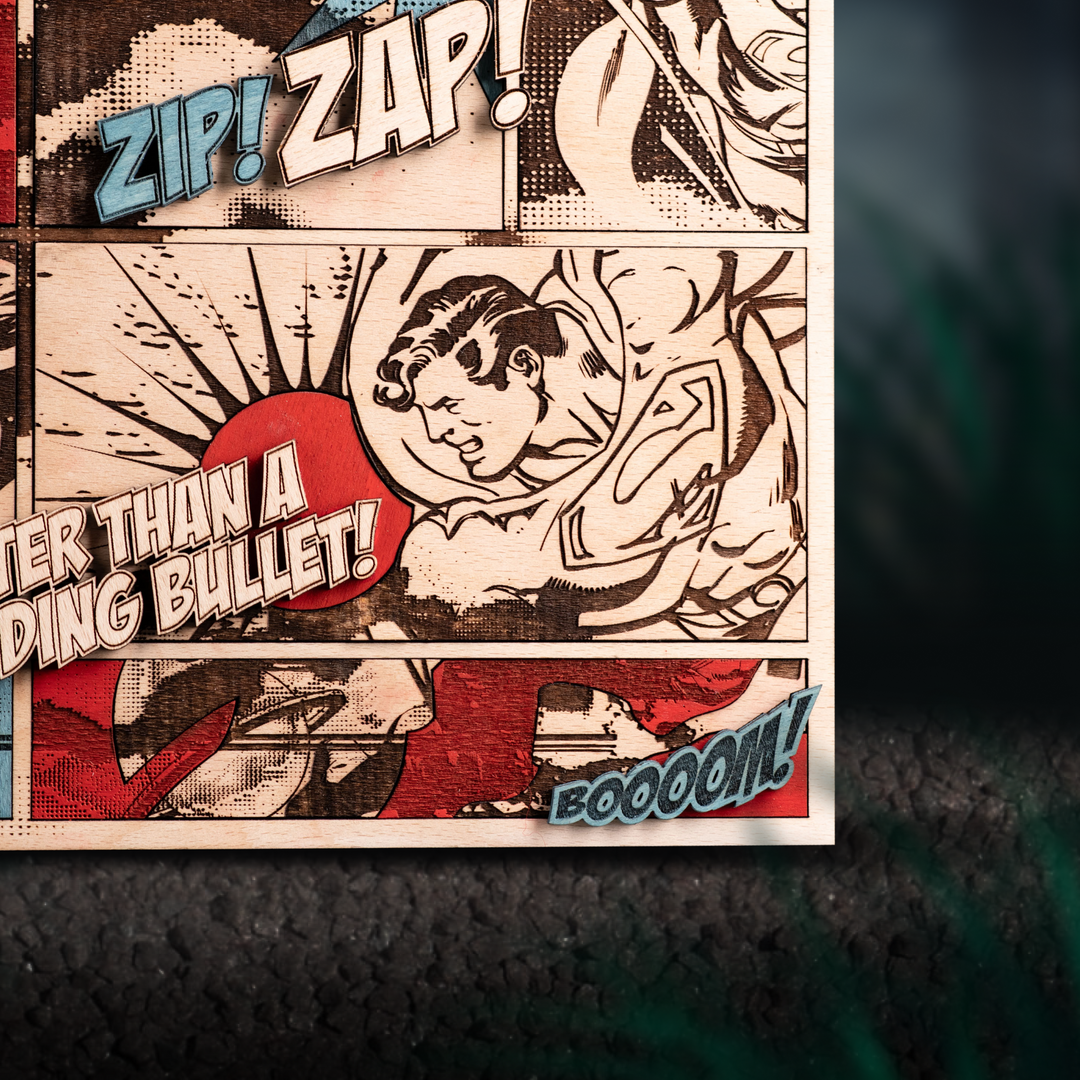 Perfect gifts for DC fans or anyone into Super Hero decor.