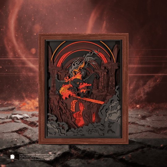 THE BALROG 3D WALL POSTER - ZeWood