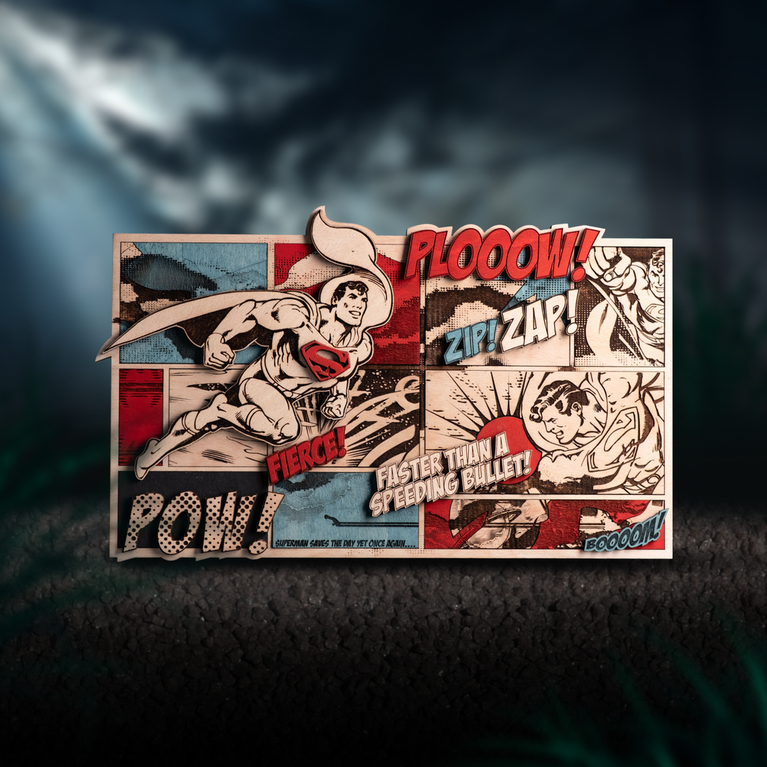 Officially licensed product Superman poster.