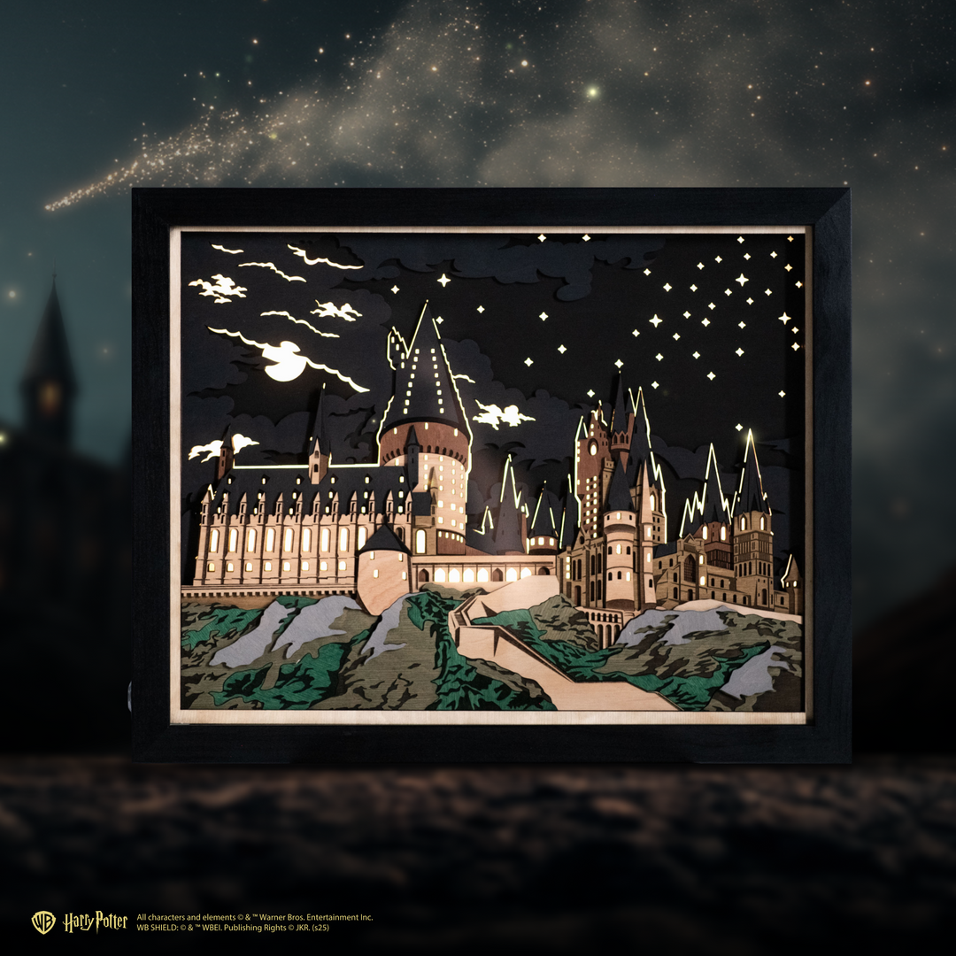 Free international shipping for your Hogwarts 3D wall art.