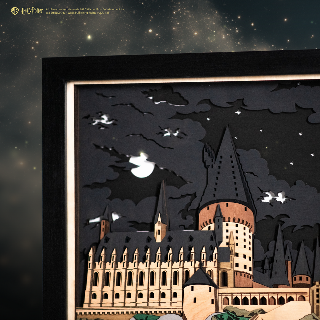 Handmade Hogwarts decor to bring the wizarding world home