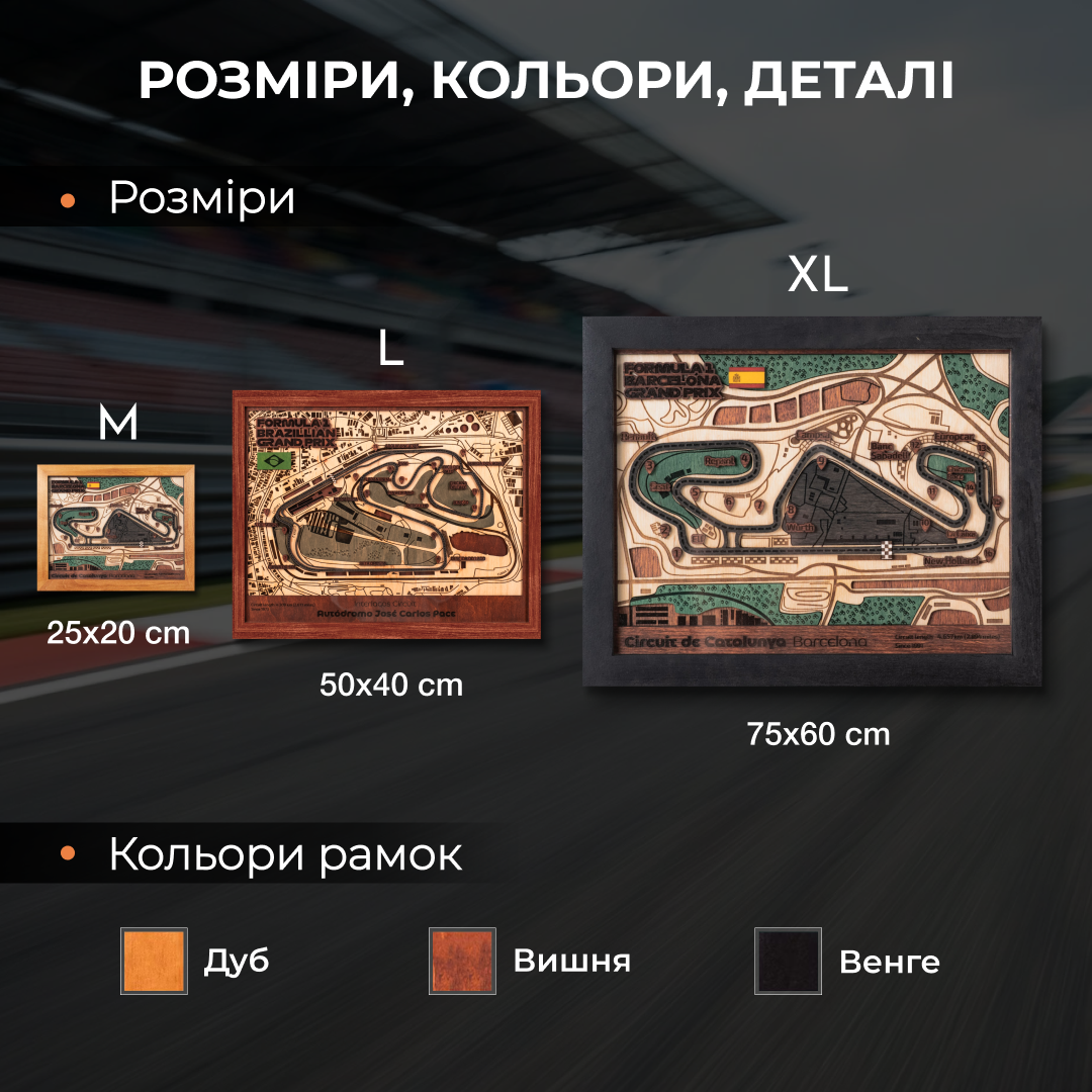 3Д МАПА ТРАСИ ФОРМУЛА-1