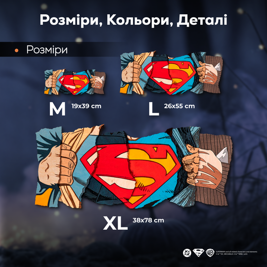 ПОСТЕР СУПЕРМЕН™ КРІЗЬ РОКИ - DC