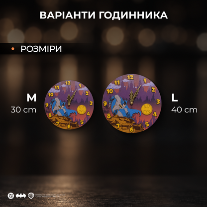 БЕТМЕН™ ТЕМНИЙ ЛИЦАР — ДЕРЕВ’ЯНИЙ 3D-ГОДИННИК