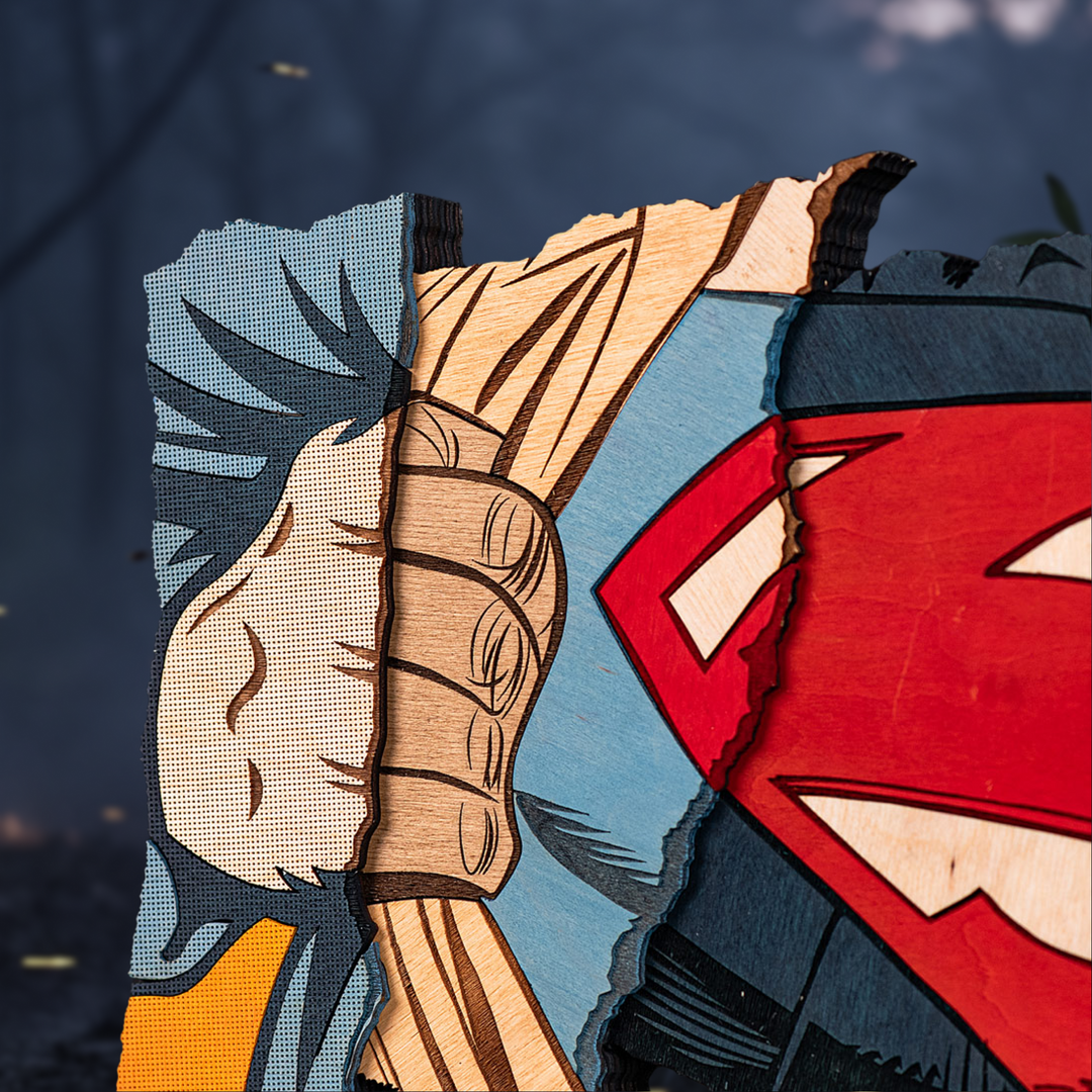 ПОСТЕР СУПЕРМЕН™ КРІЗЬ РОКИ - DC