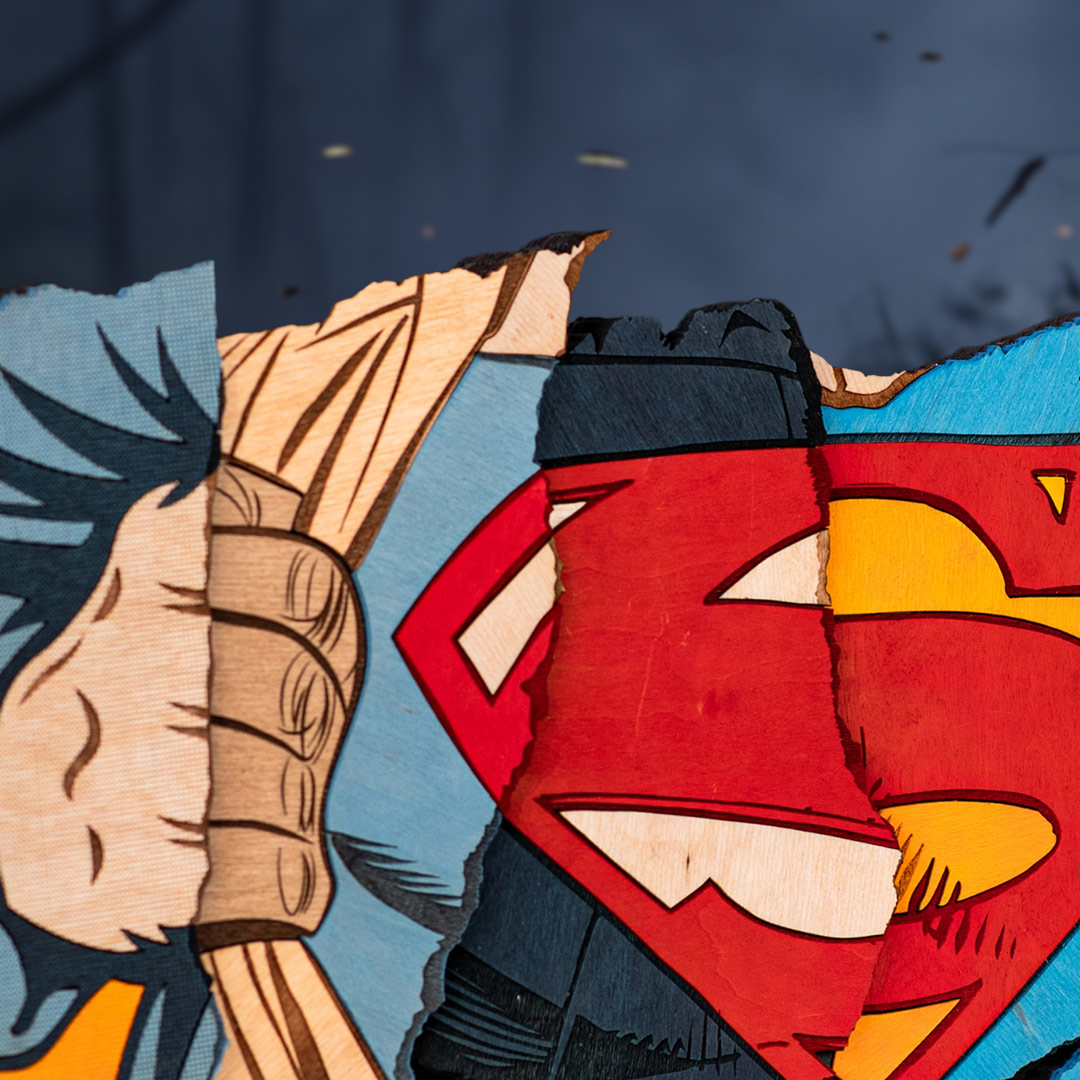 ПОСТЕР СУПЕРМЕН™ КРІЗЬ РОКИ - DC