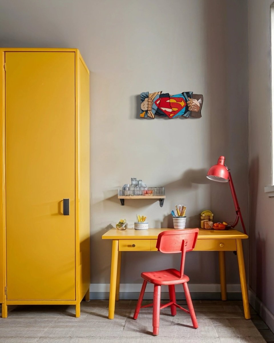 Superman 3D wooden art – best gift option for men