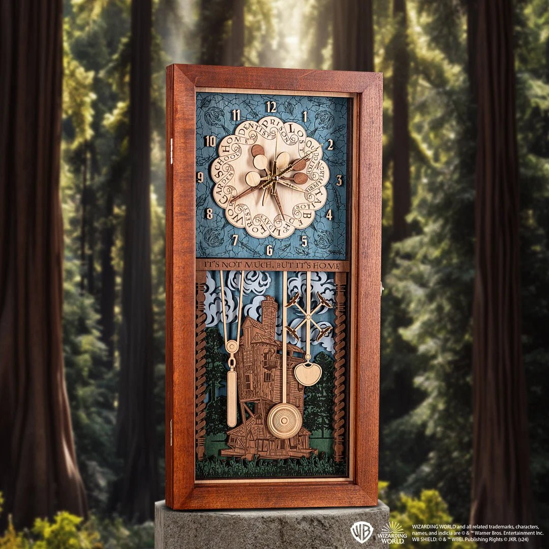 Silent quartz mechanism ensures peaceful operation in bedrooms or nurseries