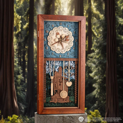 Silent quartz mechanism ensures peaceful operation in bedrooms or nurseries