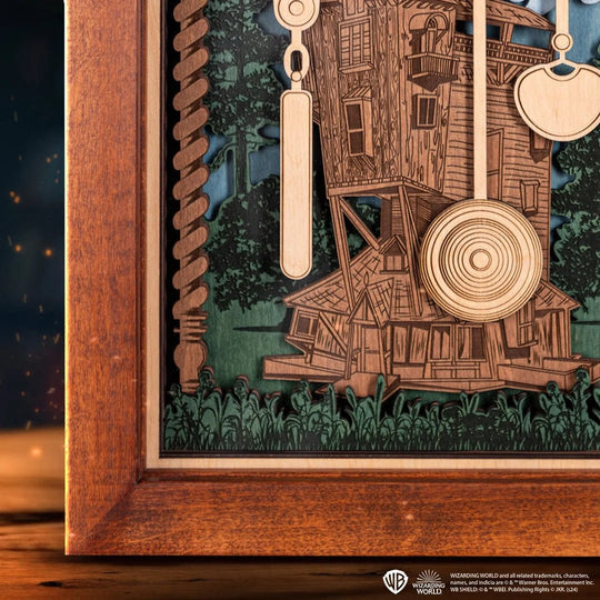  Weasley Family™ Clock Included plexiglass and mounting hardware for an easy, ready-to-hang gift